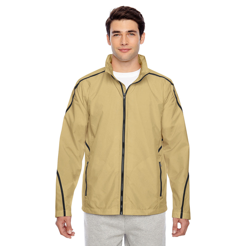 Team 365 Men's Sport Vegas Gold Conquest Jacket with Mesh Lining