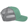 Team 365 Sport Forest Heather/Sport Grey Zone Sonic Heather Trucker Cap