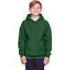 Team 365 Youth Sport Dark Green Zone HydroSport Heavyweight Pullover Hooded Sweatshirt