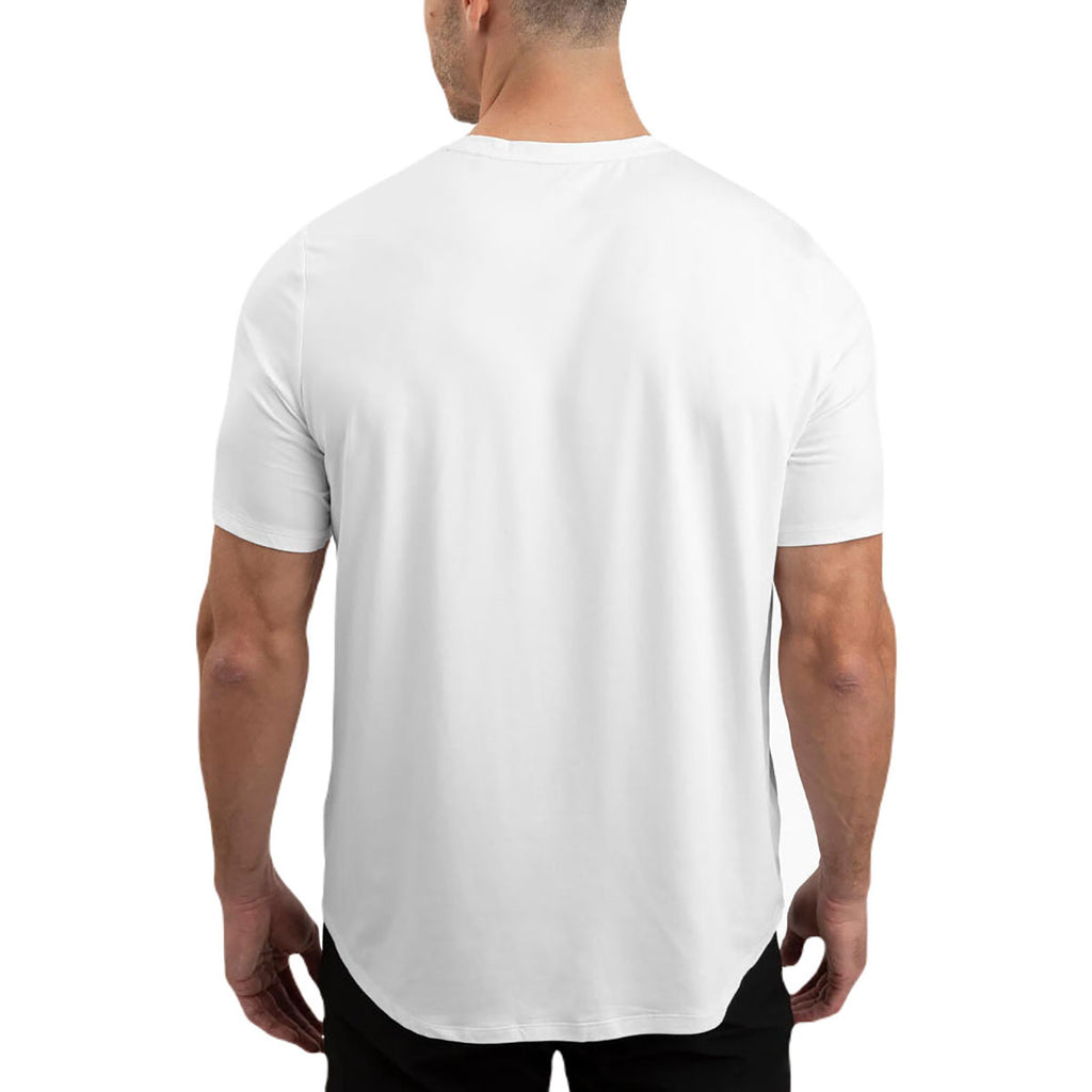 UNRL Men's White Ultra Tee