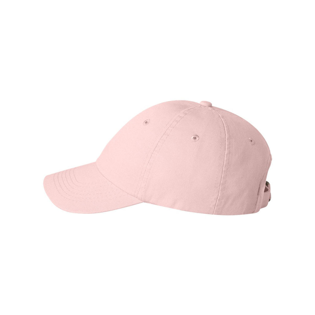 Valucap Light Pink Small Fit Bio-Washed Unstructured Cap