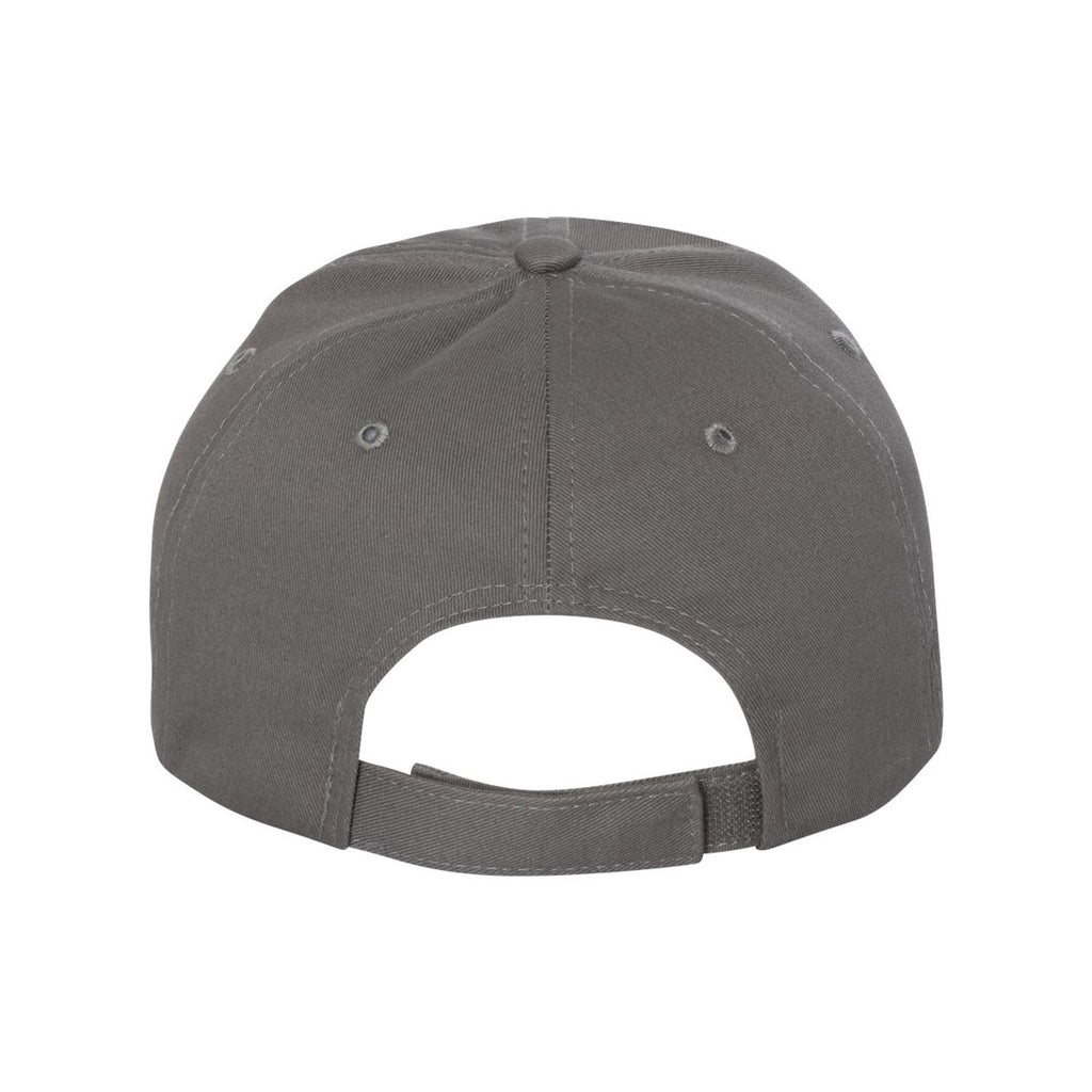 Valucap Charcoal Chino Unstructured Cap