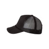 Valucap Black/Black Foam Trucker Cap