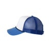 Valucap White/Royal Foam Trucker Cap