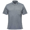 Stormtech Men's Dolphin Heather Dockyard Performance Short Sleeve Polo