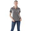 Stormtech Women's Dolphin Heather Dockyard Performance Short Sleeve Polo