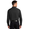 Port Authority Men's Black Long Sleeve Performance Staff Shirt