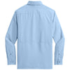 Port Authority Men's Light Blue Long Sleeve UV Daybreak Shirt