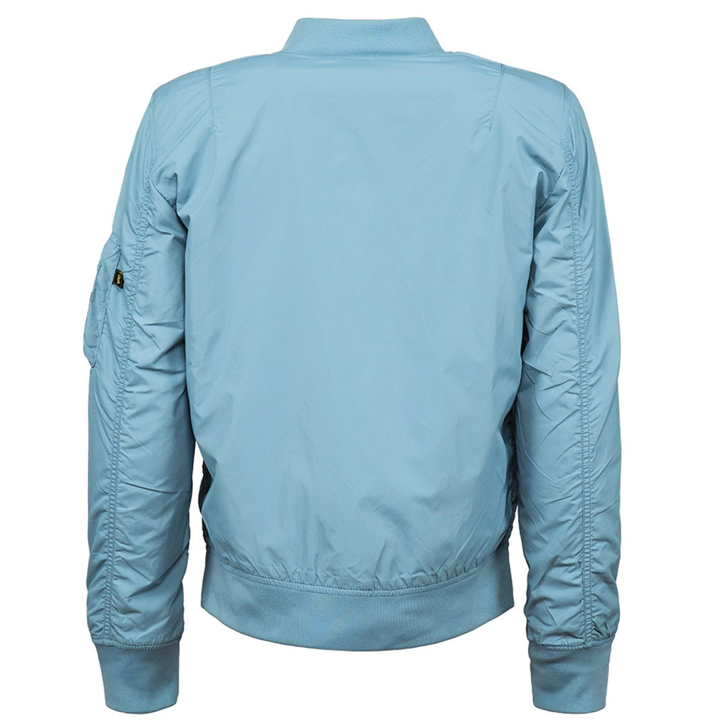 Alpha Industries Women's Light Blue L-2B Scout Flight Jacket