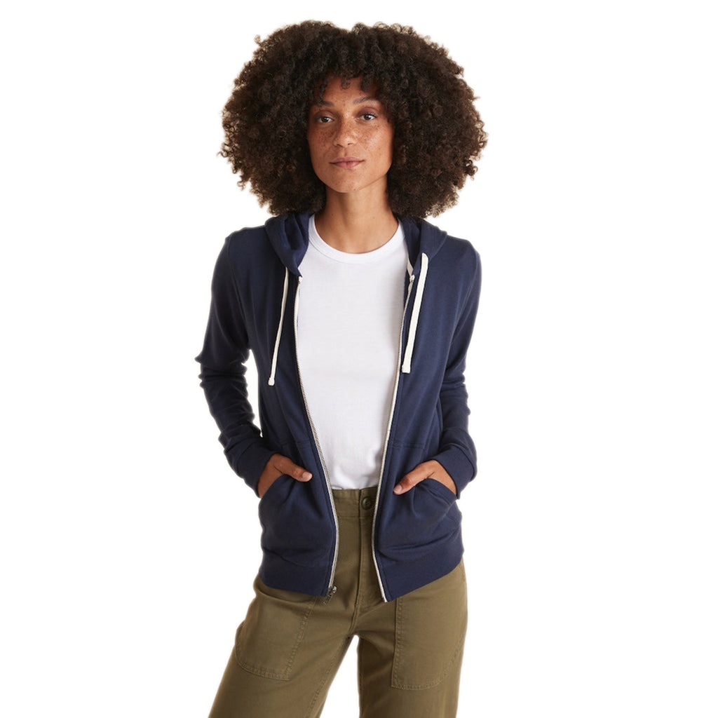 Marine Layer Women's True Navy Afternoon Hoodie