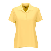 Greg Norman Women's Core Yellow Play Dry Performance Mesh Polo