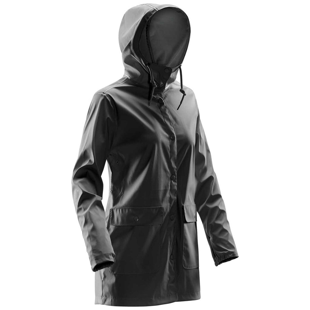 Stormtech Women's Black Squall Rain Jacket