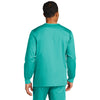 WonderWink Unisex Teal Blue WorkFlex Snap-Front Scrub Jacket