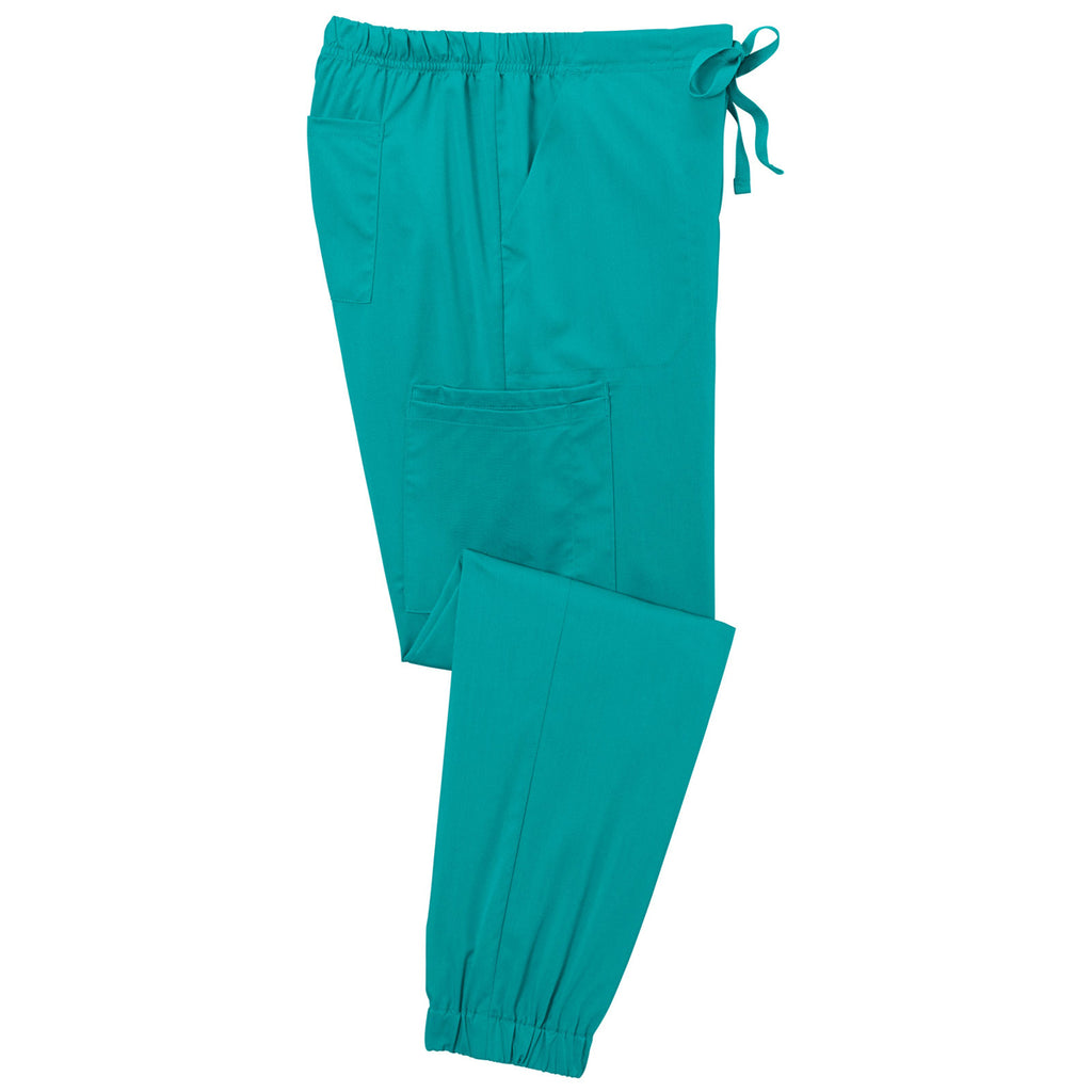 WonderWink Women's Teal Blue Premiere Flex Jogger Pant