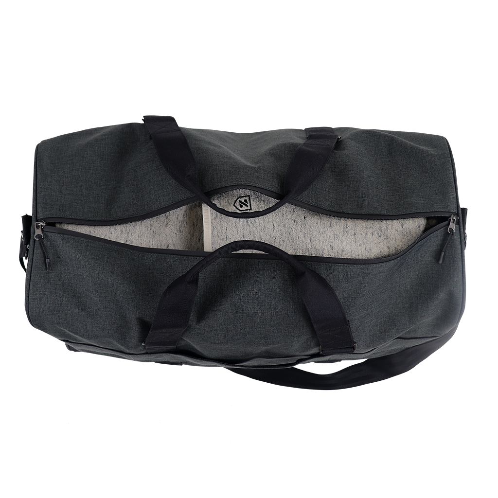 48-Hour Zusa Black Heather Weekender Duffel