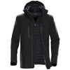 Stormtech Men's Black/Carbon Matrix System Jacket