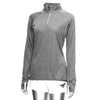 BAW Women's Heather Grey Xtreme Tek Quarter Zip