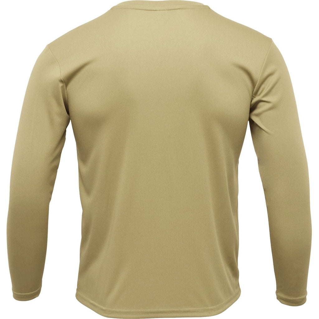 BAW Men's Sand Xtreme Tek Long Sleeve Shirt