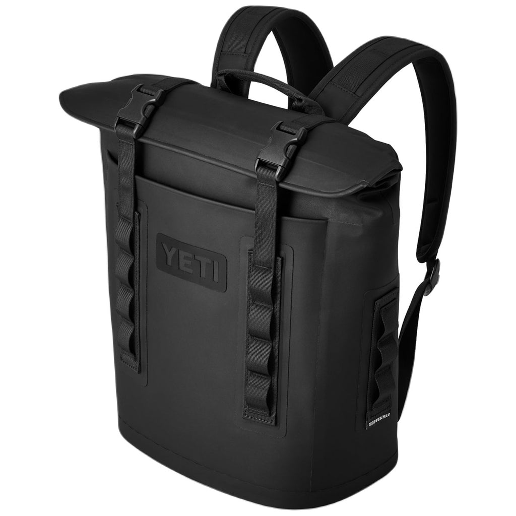 YETI Black Hopper M12 Soft Backpack Cooler