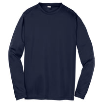 Sport-Tek Youth True Navy Long Sleeve PosiCharge Competitor Tee