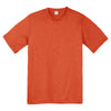 Sport-Tek Youth Deep Orange Heather Contender Tee