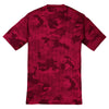 Sport-Tek Youth Deep Red CamoHex Tee