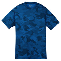 Sport-Tek Youth True Royal CamoHex Tee