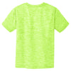 Sport-Tek Youth Lime Shock Electric PosiCharge Electric Heather Tee