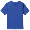 Sport-Tek Youth True Royal Short Sleeve Rashguard Tee