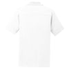 Sport-Tek Youth White PosiCharge RacerMesh Polo