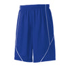 Sport-Tek Youth True Royal PosiCharge Mesh Reversible Spliced Short