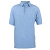 Zusa 3 Day Men's Summer Sky Heather Stripe Polo