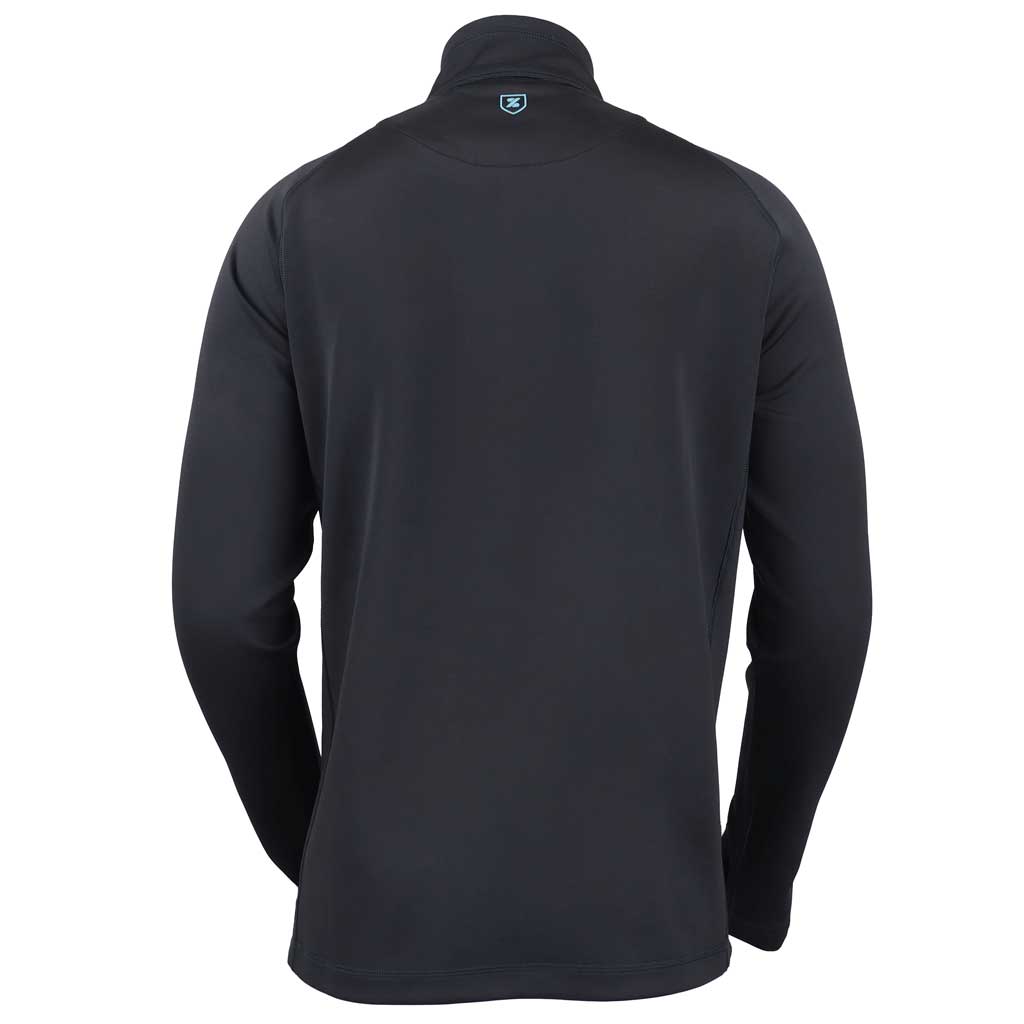 Zusa 3 Day Men's Black Influencer Quarter Zip