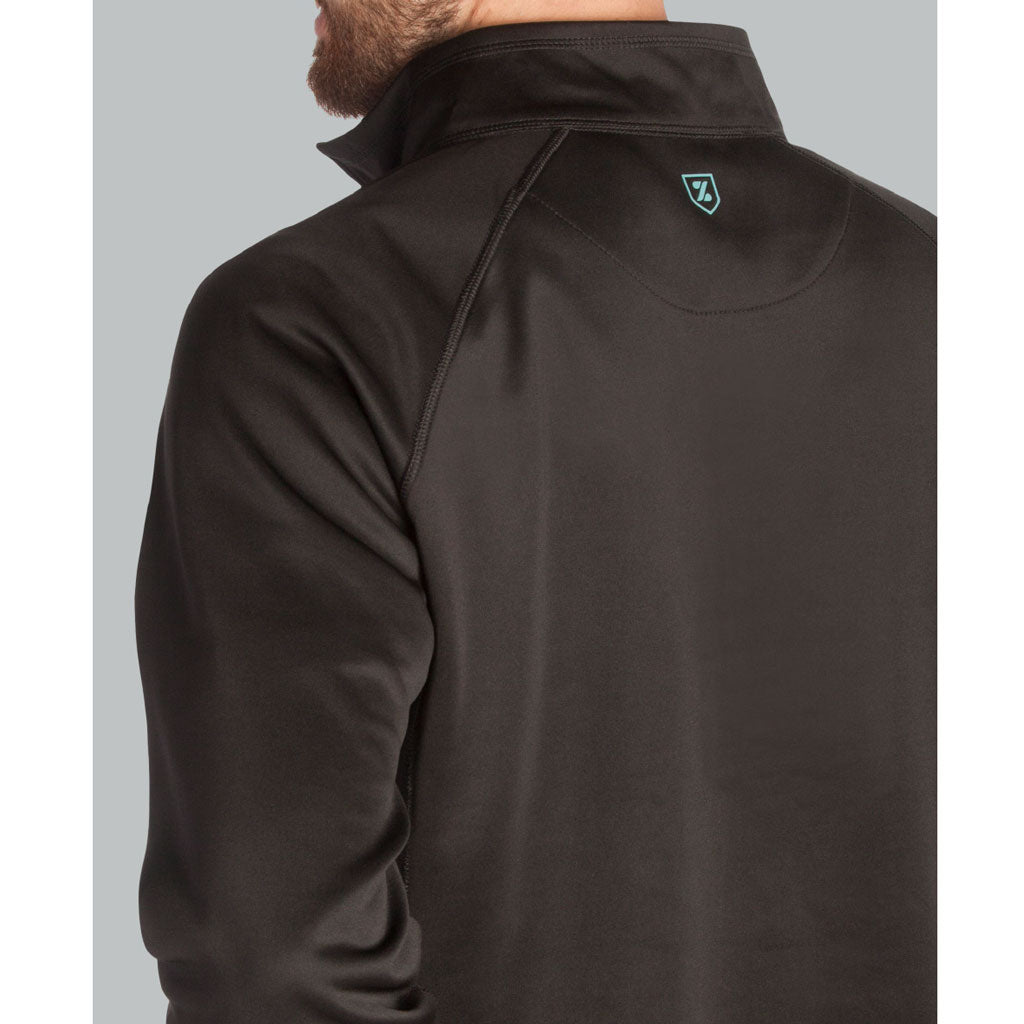 48-Hour Zusa Men's Black Influencer Quarter Zip