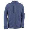 48-Hour Zusa Men's True Navy Heather Midtown Fleece Full Zip