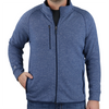 Rally Zusa Men's True Navy Heather Midtown Fleece Full Zip