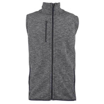 Zusa Men's Light Grey Heather Midtown Fleece Vest