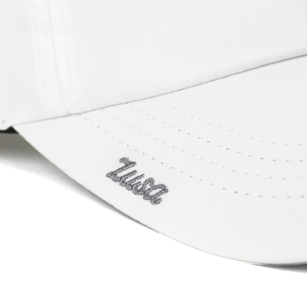 Zusa White Swift Athletic Cap