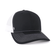 48-Hour Zusa Black/White Open Road Trucker Cap