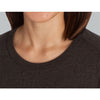 48-Hour Zusa Women's Black Heather Peachy Tee