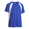 Expert Men's Royal/White Raglan Colorblock Tee