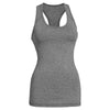 Expert Women's Charcoal Heather Eyelet Racerback Tank