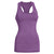 Expert Women's Purple Heather Eyelet Racerback Tank