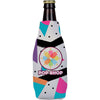 Gold Bond Inc White Full Color Neoprene Zippered Bottle Holder