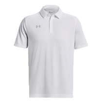 Under Armour Men's White Tech Team Polo