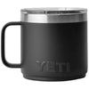 YETI Black Rambler 14 oz Stackable Mug