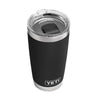 YETI Black Rambler 20 oz. Tumbler