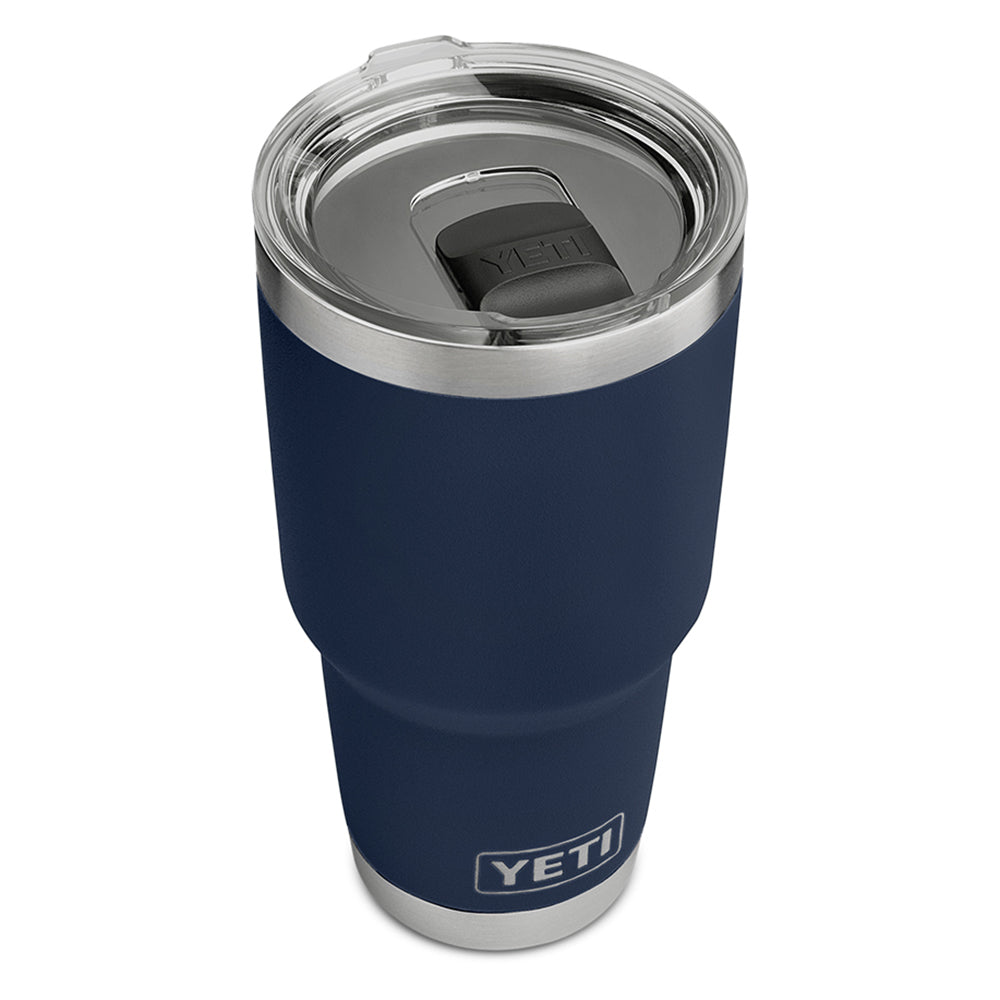 Quick Ship YETI Navy Rambler 30 oz. Tumbler